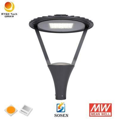 High Power Street Pole Lamp Post Top 100W LED Garden Light