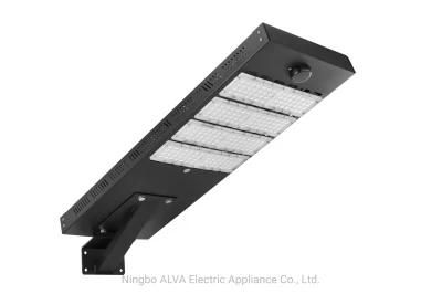 Outdoor All in One IP65 Road SMD 55W Integrated Solar Streetlight PIR