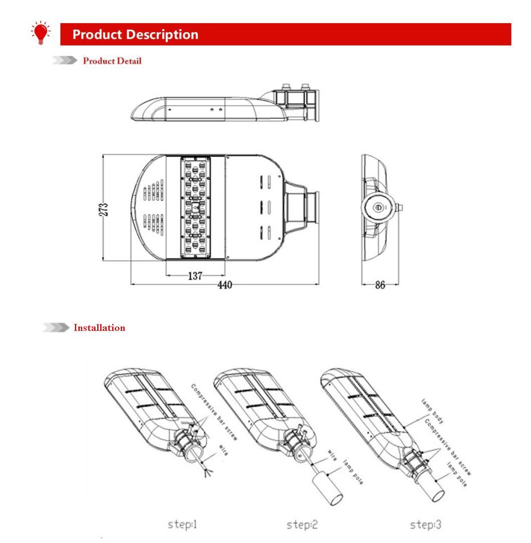 Energy-Saving LED Street Road Highway Lighting 40W