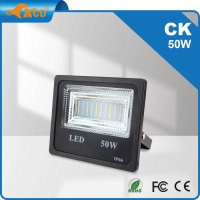 High Power Outdoor Light 20 Watts 30 Watts 50 Watts Slim Rechargeable LED Floodlight