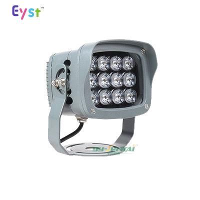 High-Power IP65 12W Single Bead LED Flood Light with Square Building Material