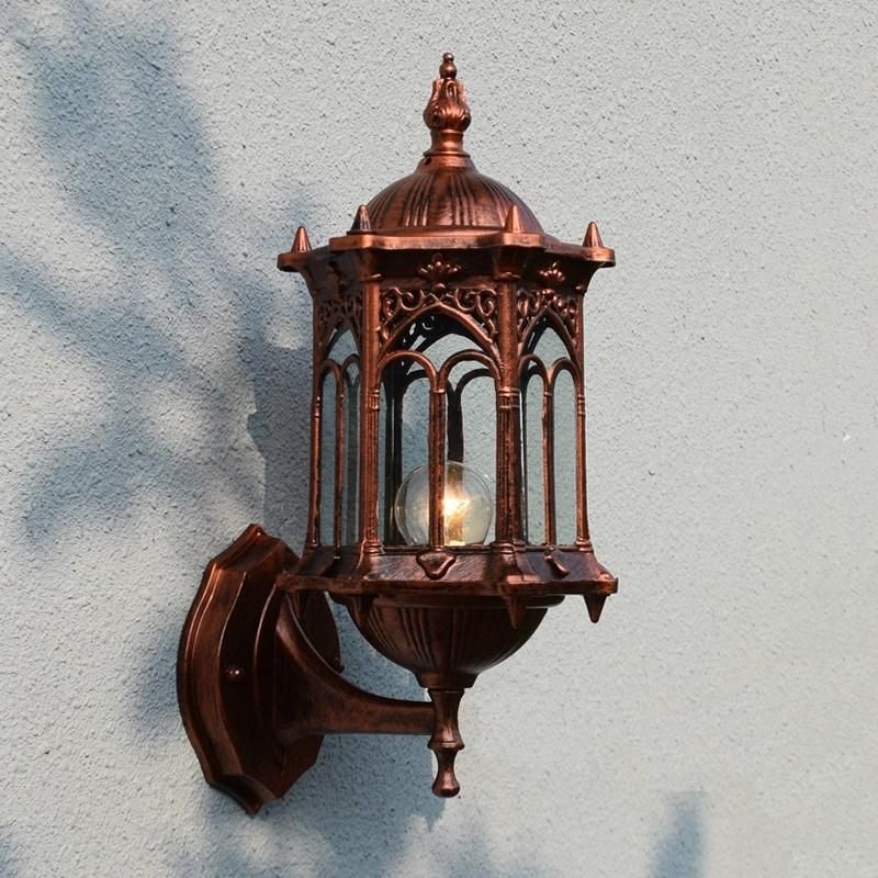 Europe Outdoor Wall Lamp Villa Gateway Courtyard Sconce Light Residential Balcony Lights (WH-HR-50)