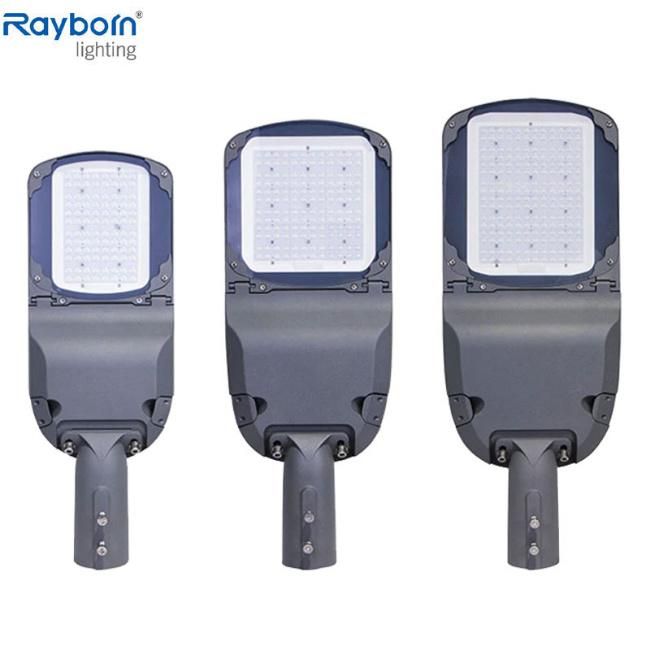 Outdoor LED Luminaires Project 50W 60W/80W/100W/120W/150W/200W/250W/300W Area Parking Lot Shoe Box LED Street Light for Public Outdoor Square Highway