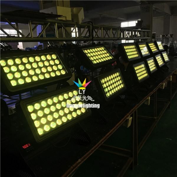 Outdoor 72X10W RGBW 4in1 City Color LED Wall Washer Light