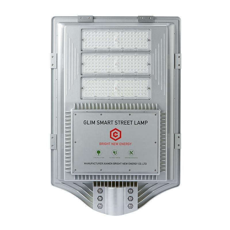 2020 New High Bright 1100lm 1000W 150W Waterproof Security Customized Portable High Efficiency Energy Saving Waterproof IP67 Road LED Solar Street Light
