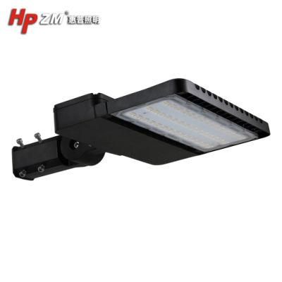 2019 New Design Slip Fit Shoebox Light 150lm/W LED Street Light