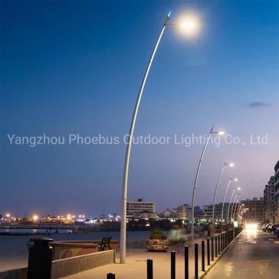 Engeering Steel Q235 Street Light Pole for High Way, Main Road 3m~12m
