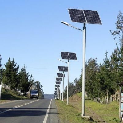 High Quality 4m 20W Single/Double Arms LED Solar Street Light Dusk to Dawn 3 Years Warranty