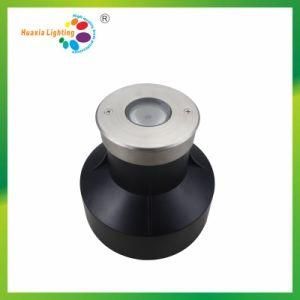 Warm White Stainless Steel IP68 3W LED Inground Light