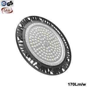 Newest 100W 150W 200W 240W 170lm/W UFO Industrial LED High Bay Light