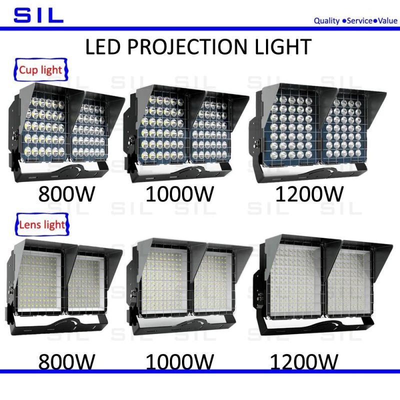 Projection Light 800watt 400W 500W 600W 800W 100W 1200W Court Light 800W LED Projection Lighting