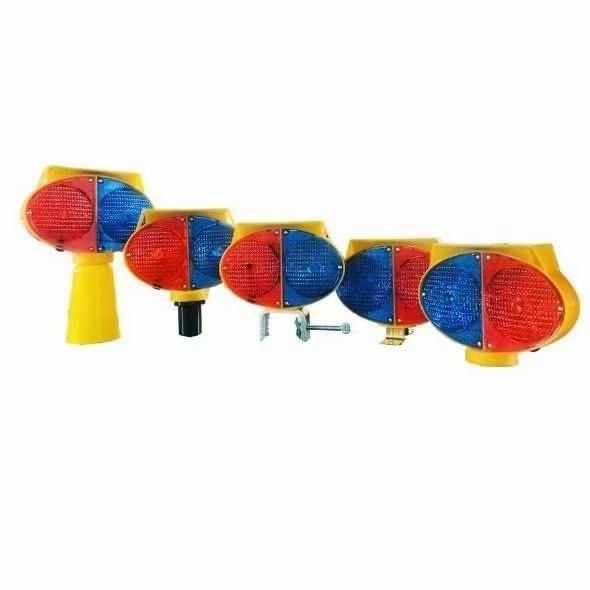 202*63*192 Emergencylight Flashing Caution Blinker Cone Lights Solar Barricade LED