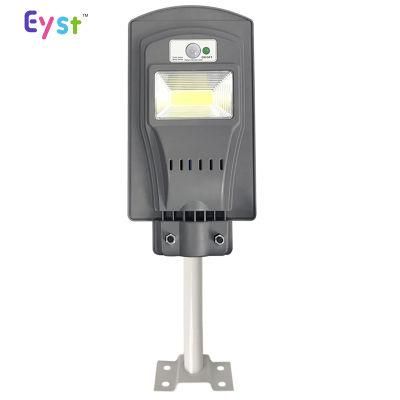 All in One High Lumen Outdoor Lighting Light Control IP65 20W/40W/60W Solar Panel LED Street Light