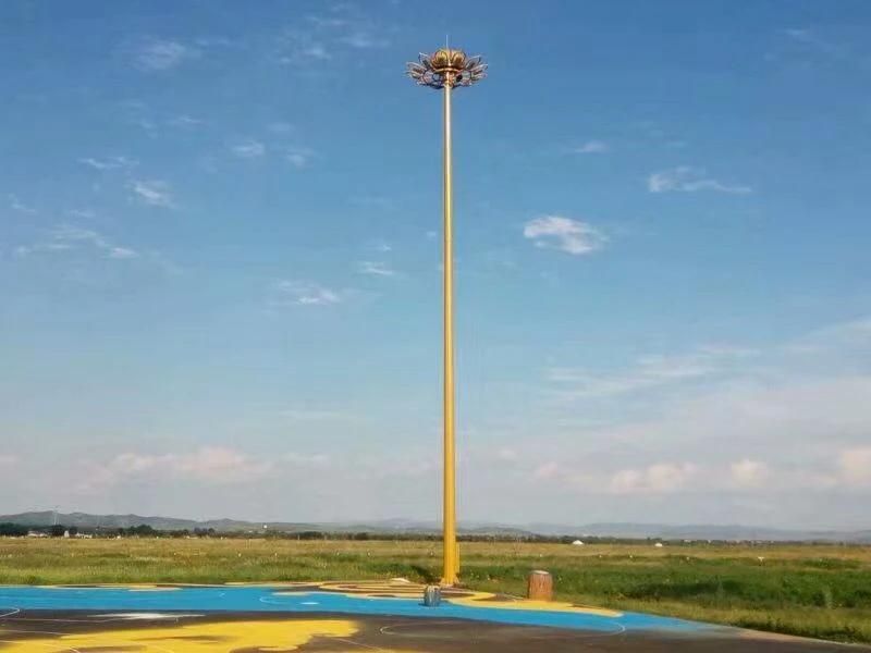 Design 20m High Mast Lighting with 5 Years Warranty