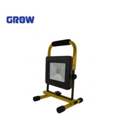 High Quality 20W Floodlight High Brightness Rechargeable and Portable LED Flood Light with CE RoHS Approved Outdoor Flood Lighting