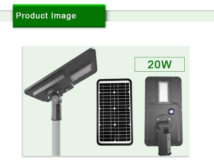 High Quality 30W 40W LED Street Light, Integrated Solar LED Street Light