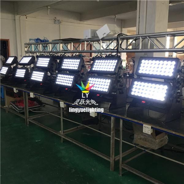 Waterproof City Color 72X12W Outdoor LED Stage Lighting