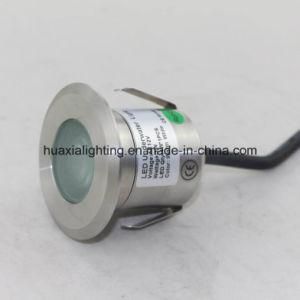 1W Mini Hihgh Quality LED Underwater Light, LED Inground Light with Niche