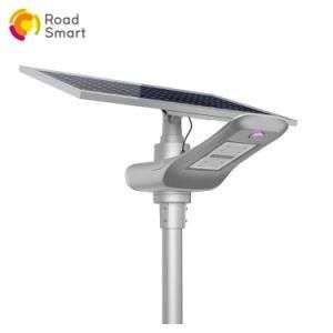 180lm/W MPPT Controller Outdoor Solar LED Street Light with Built-in LiFePO4 Lithium Battery