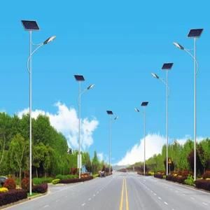 70W LED Solar Street Lights with PIR Sensor LED Lights for Road (JINSHANG SOLAR)