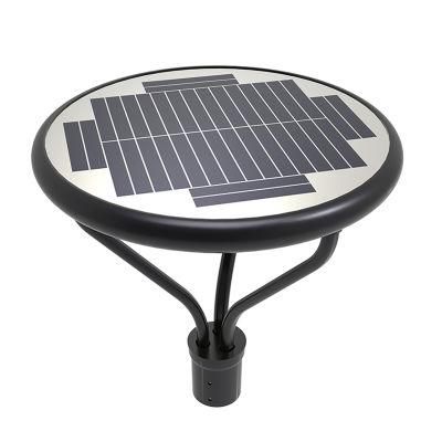 20W Solar Lamp Post Top B2 for Walking Paths Top of Post Solar Lights