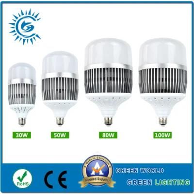 Epistar Aluminum+Plastic E27/E40 100W LED Bulb Light