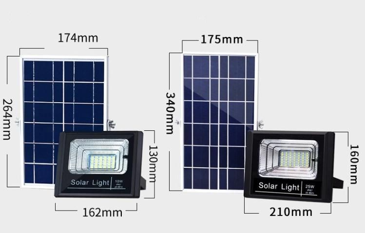200W Outdoor Solar LED Flood Light 100W 50W Lamp Waterproof Outdoor Lighting Solar Power Station