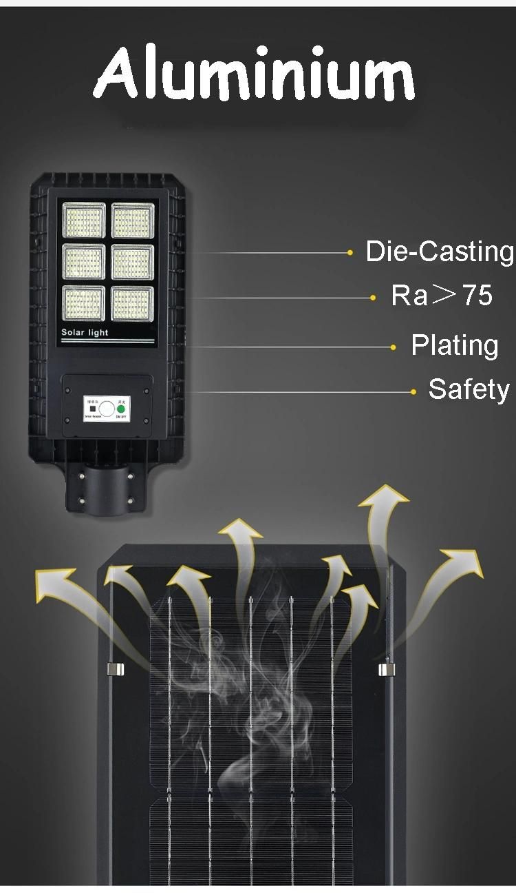 High Brightness Aluminium Garden Outdoor Waterproof IP65 All in One Integrated LED Solar Street Light 60W CS-Ytld1