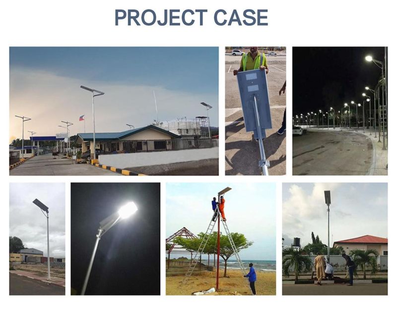 New Product 30W Auto-Clean Integrated Solar Street Light Manufacturered in China