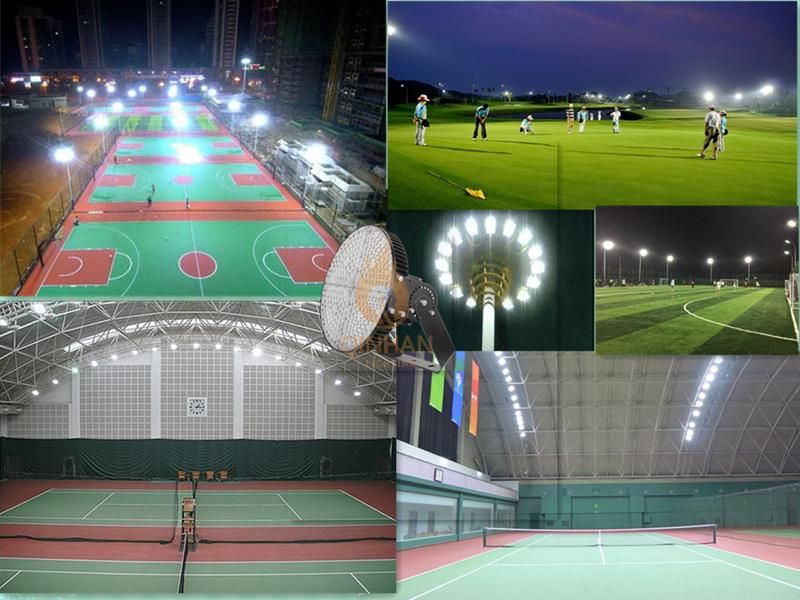 300W 500W 600W 900W 1200W Waterproof IP66 High Power LED Stadium High Mast Flood Light Inventronics Driver 0-10V Dimmable