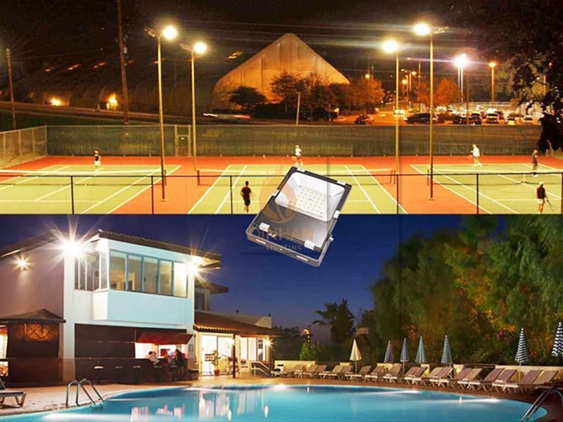 IP65 150lm/W Outdoor 250W LED Asymmetric Floodlight