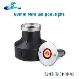 DC12V RGB 316ss Mini Recessed IP68 Pool Light with Edison LED Chip