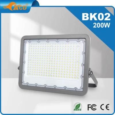 Rechargeable Projector Lamp Portable Floodlight LED RGB Outdoor 200W Flood Light