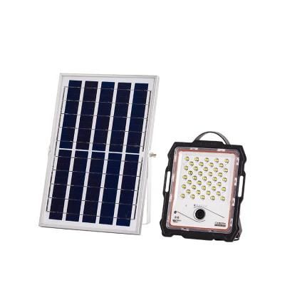 100W Waterproof Outdoor LED Solar Floodlight with 4G CCTV Camera