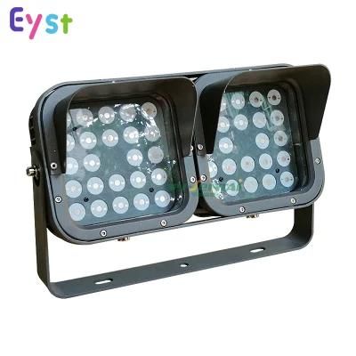 High Power Outdoor Lighting Project Combination IP65 24W*2 Single Bead LED Spot Light