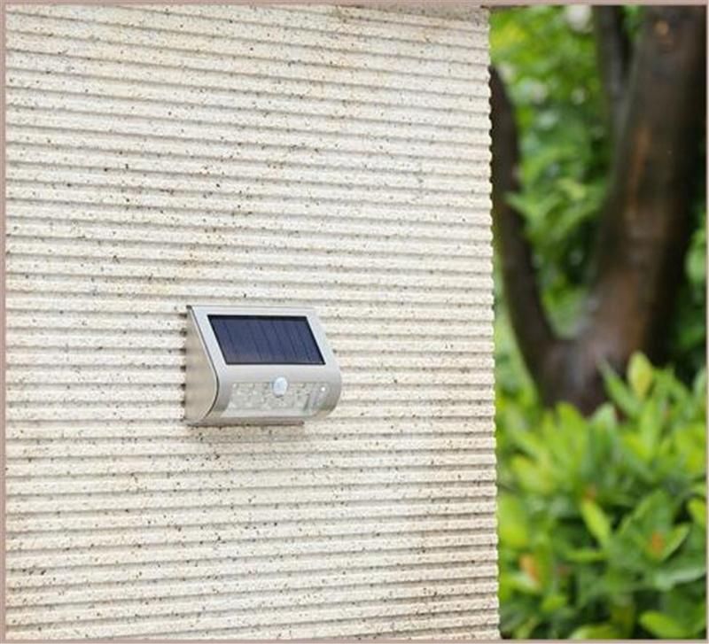 New Solar Stair Light Solar Wall Lights Solar Sensor Light with 2LED