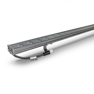 DMX512 Controlled RGB 24W Outdoor Lighting LED Wall Washer Light