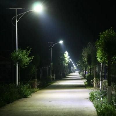 China OEM/ODM 60W 80W 100W High Power &gt;140lm/W LED Solar Street Light for City Lighting Project with Galvanized Pole IP65