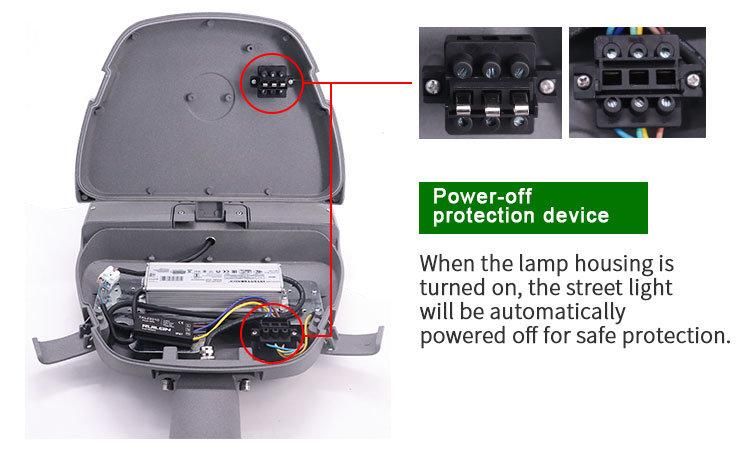 80W Outdoor IP66 Waterproof Aluminum Ce RoHS SAA LED Street Light