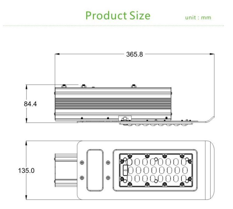 2019 New LED Street Light, LED Street Light Head, 30W LED Road Light