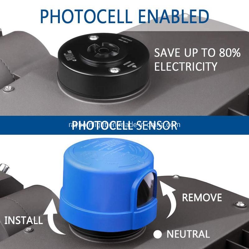 Photocell Outdoor IP65 LED Street Shoebox Light 100W 150W 200W for Commercial Parking Lot Lighting