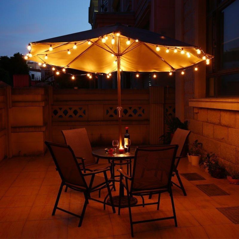 LED Outdoor String Lighting Holiday Light with E27 Socket Decoration String with VDE, CE