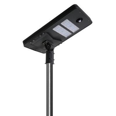 Outdoor Integrated Renewable Energy LED Solar Street Light with Motion Sensor 40W 50W 60W Lithium Battery Lamp