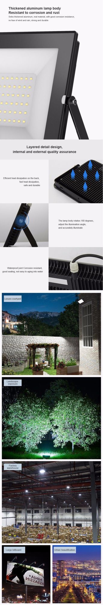 IP65 LED Flood Light Good Quality Street Light out door Floodlight