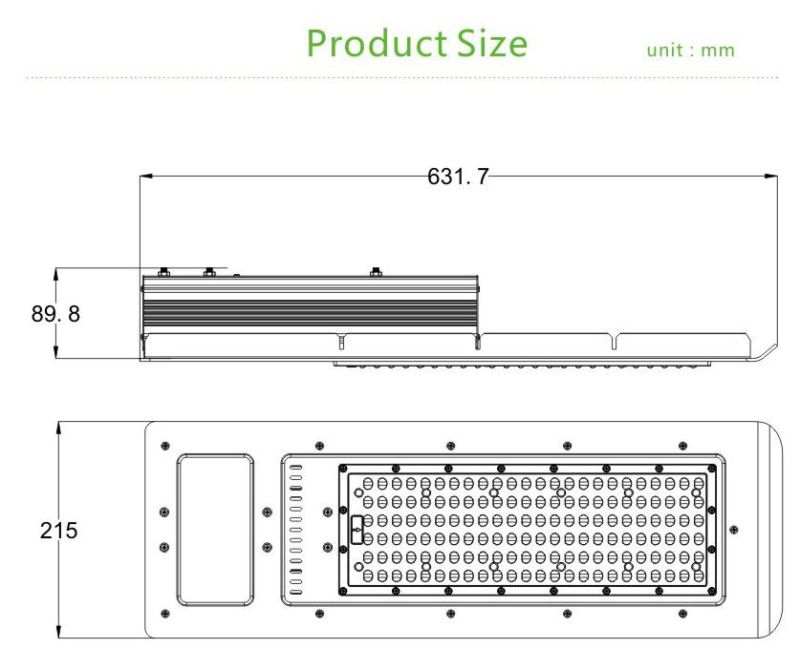 2019 New LED Street Light, LED Street Light Head, 150W LED Road Light