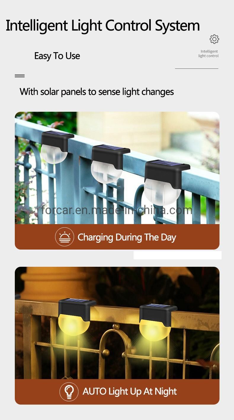 Outdoor Decoration Stepstair Solar Waterproof Garden Light/Solar Step Lights