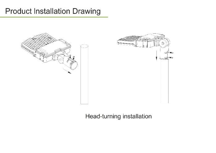 200W Outdoor LED Street Light Retrofit Fixtures IP66 for Highway LED Road Lamps