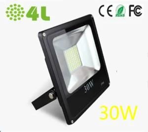 30W IP65 Outdoor LED Flood Light with CE RoHS FCC Approval