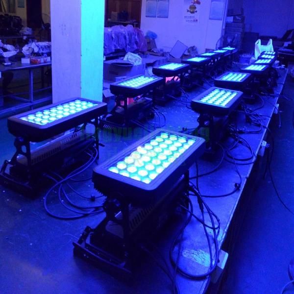 36PCS RGBW 4 in 1 Outdoor LED Wall Wash Light
