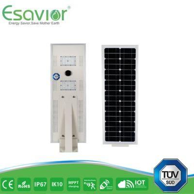 Esavior High Efficiency Mono PV 18V/40wp 30W LED Solar Street Lights Solar Lights